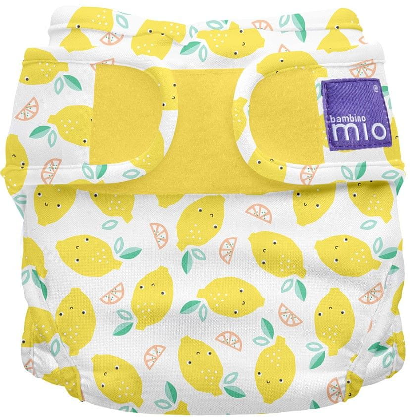Bambinomio Miosoft plienkové nohavičky Lemon Drop 3-9 kg